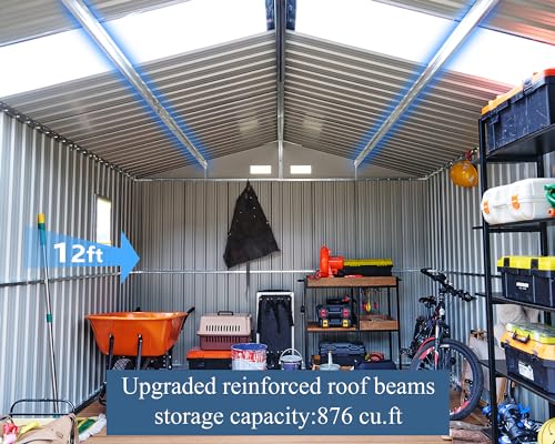 Outdoor Storage Shed for Backyard and Garden