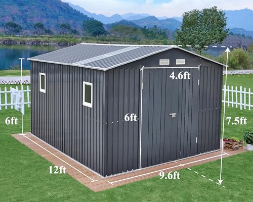 Outdoor Storage Shed for Backyard and Garden