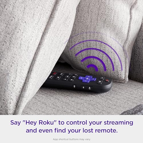 Roku Voice Remote Pro - Rechargeable & Voice-Activated