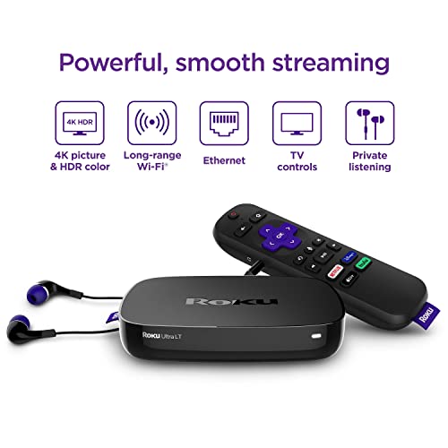 Roku Ultra LT 4K Streaming Player & HDMI Cable