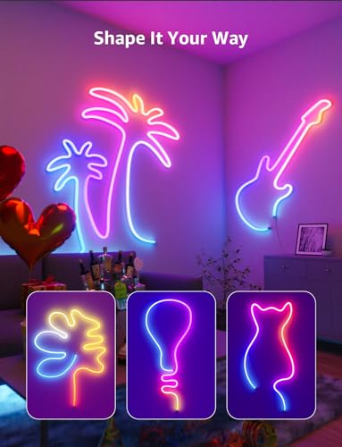 AI Smart Neon Light Strip with Voice Control