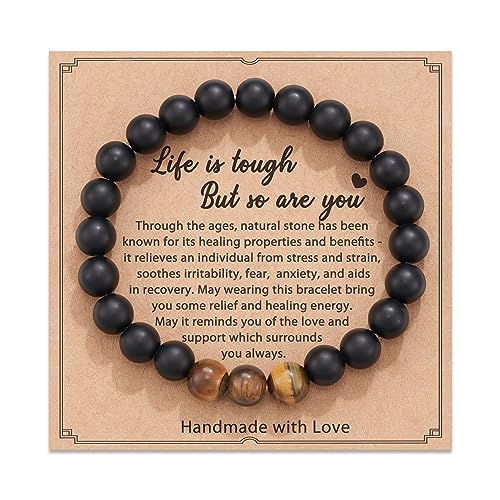 Black Onyx Bracelet - Get Well Soon Gift