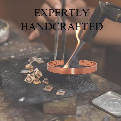 Stylish Copper Magnetic Bracelet in Gift Box