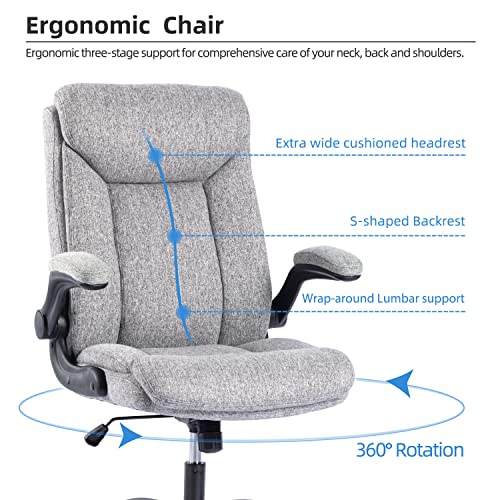 Ergonomic Executive Office Chair for Men