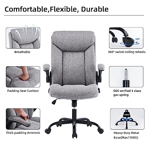 Ergonomic Executive Office Chair for Men