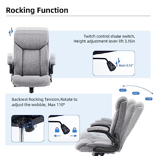 Ergonomic Executive Office Chair for Men