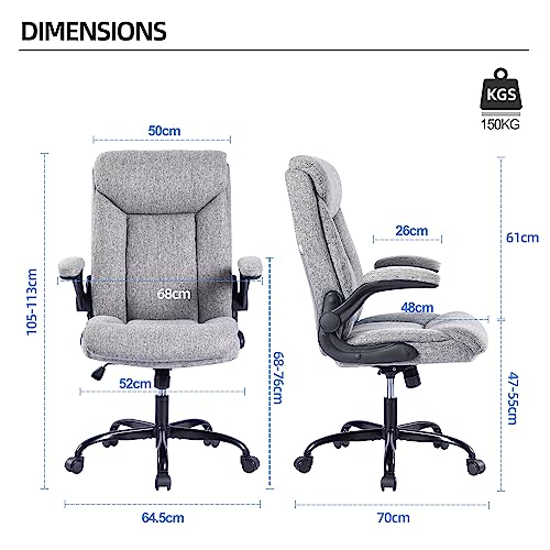 Ergonomic Executive Office Chair for Men