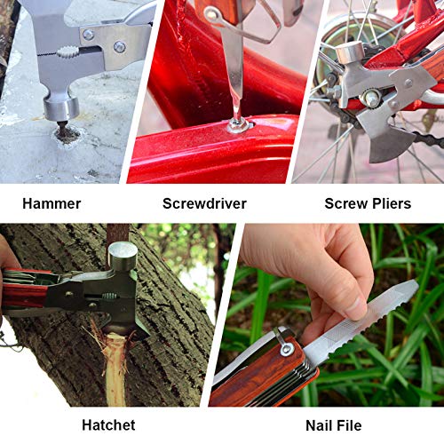 18-in-1 Stainless Steel Multi-Tool for Outdoor Adventures