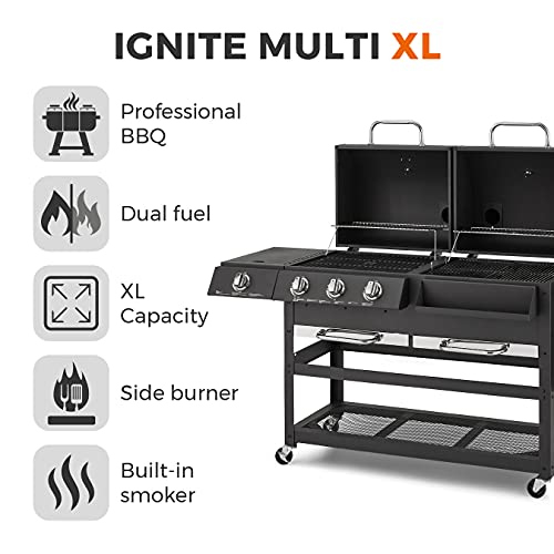 Tower Ignite Multi XL Gas & Charcoal Grill