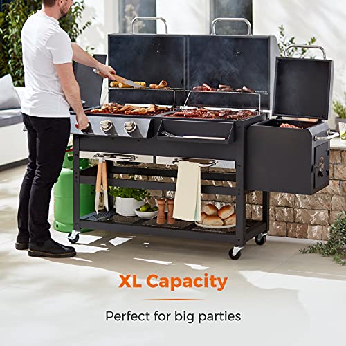 Tower Ignite Multi XL Gas & Charcoal Grill