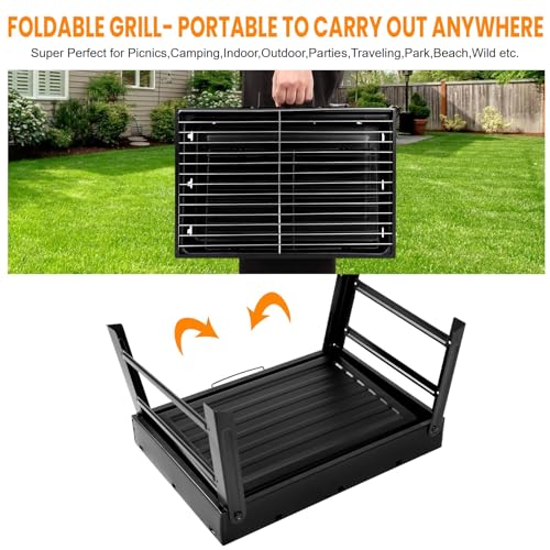 Portable Charcoal BBQ Grill for Outdoor Adventures