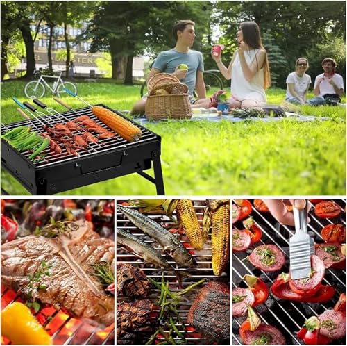 Portable Charcoal BBQ Grill for Outdoor Adventures