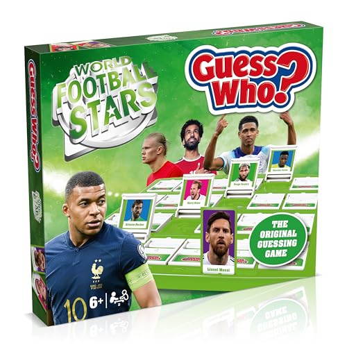 Football Stars Guess Who? Board Game for All Ages