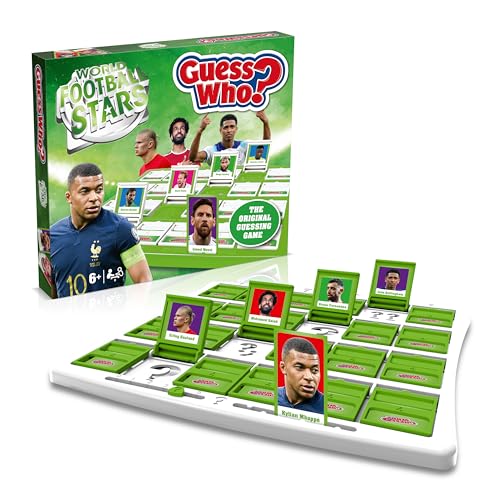 Football Stars Guess Who? Board Game for All Ages