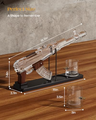 Kollea Whiskey Decanter Set: Unique Gifts for Men
