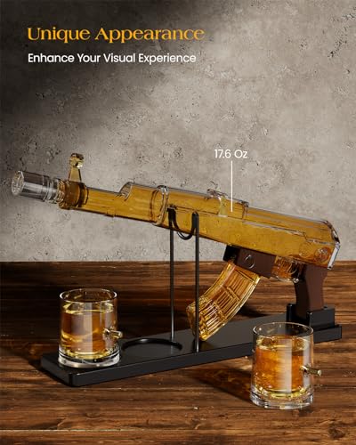Kollea Whiskey Decanter Set: Unique Gifts for Men