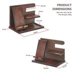 Wooden Bedside Organiser and Docking Station Gift