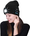 Bluetooth Beanie with LED Lights for Outdoor Activities