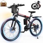 Premium Folding Electric Bike for Men, 750W Motor