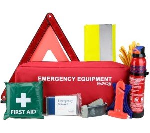 EVAQ8 Comprehensive Car Safety Kit for Men