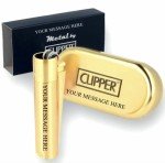 Personalized Gold Clipper Lighter for Every Occasion