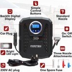 FORTEM Digital Tyre Inflator for Cars & Bikes