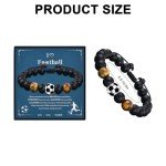 Football Bracelet: Perfect Gift for Men & Boys