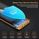 Solar Power Bank 30000mAh for Outdoor Adventures