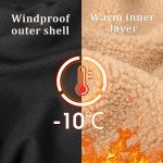 Fleece-Lined Military Style Winter Jacket for Men