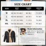 Fleece-Lined Military Style Winter Jacket for Men