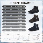 Warm Winter Snow Boots for Men - Black