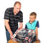 DIY V8 Engine Toy Kit with Augmented Reality