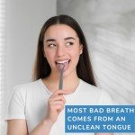 Stainless Steel Tongue Scraper Set for Fresh Breath