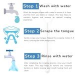 Stainless Steel Tongue Scraper Set for Fresh Breath