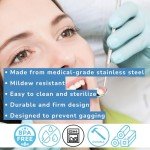 Stainless Steel Tongue Scraper Set for Fresh Breath