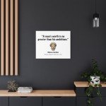 Roman Emperor Quote Canvas Art for Men