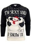 Funny Christmas Jumper for Men - "I Snow It