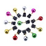Colorful Beard Bauble Ornaments for Men