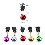 Colorful Beard Bauble Ornaments for Men