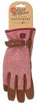 Burgon & Ball Gardening Gloves for Men, Tweed Red