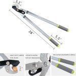 Hortem Garden Shears Set for Tree & Shrub Care