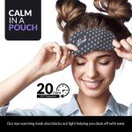 Self-Heating Jasmine Eye Masks for Relaxation