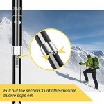 Collapsible Hiking Poles for Men - 2 Pack
