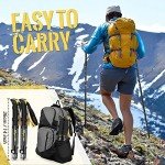 Collapsible Hiking Poles for Men - 2 Pack