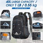 Lightweight 40L Hiking Backpack for Men and Women