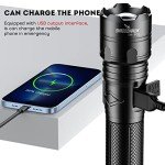 Super Bright Rechargeable LED Flashlight for Men
