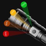 Super Bright Rechargeable LED Flashlight for Men