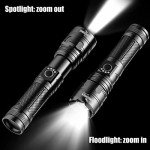 Super Bright Rechargeable LED Flashlight for Men