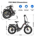 Fafrees F20 Max Folding Fat Tire E-Bike