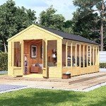 BillyOh 20x10 Dual Entrance Wooden Garden Shed
